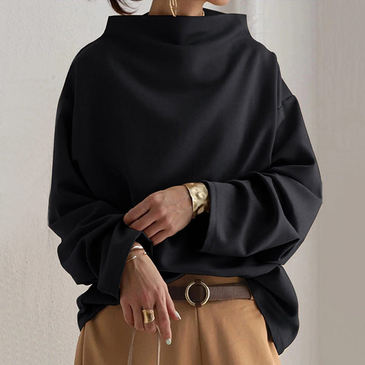 Paula | Blusa Cuello Caja Manga Larga Mujer