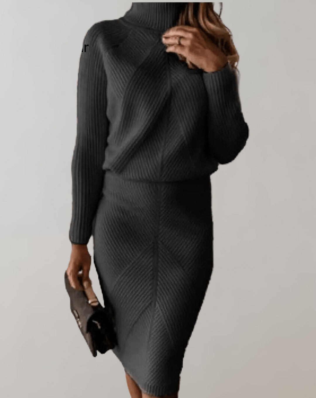 Pilar | Conjunto Punto Mujer Cuello Alto Manga Larga