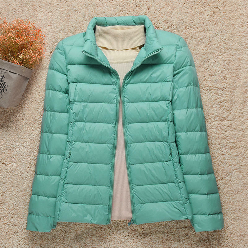 Quinn | Chaqueta Acolchada con Capucha y Cremallera