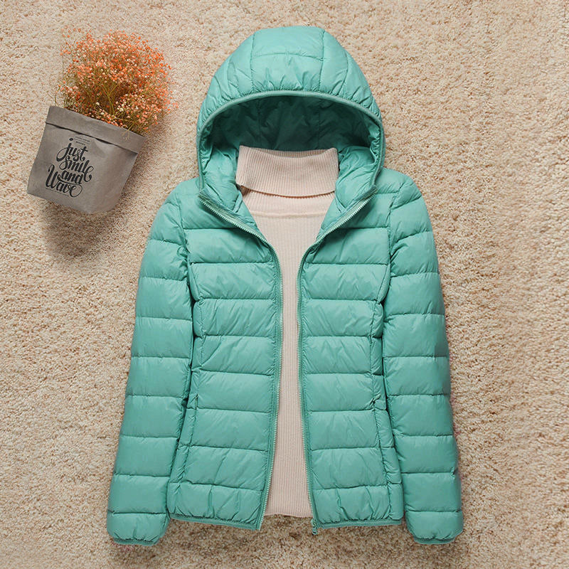 Quinn | Chaqueta Acolchada con Capucha y Cremallera