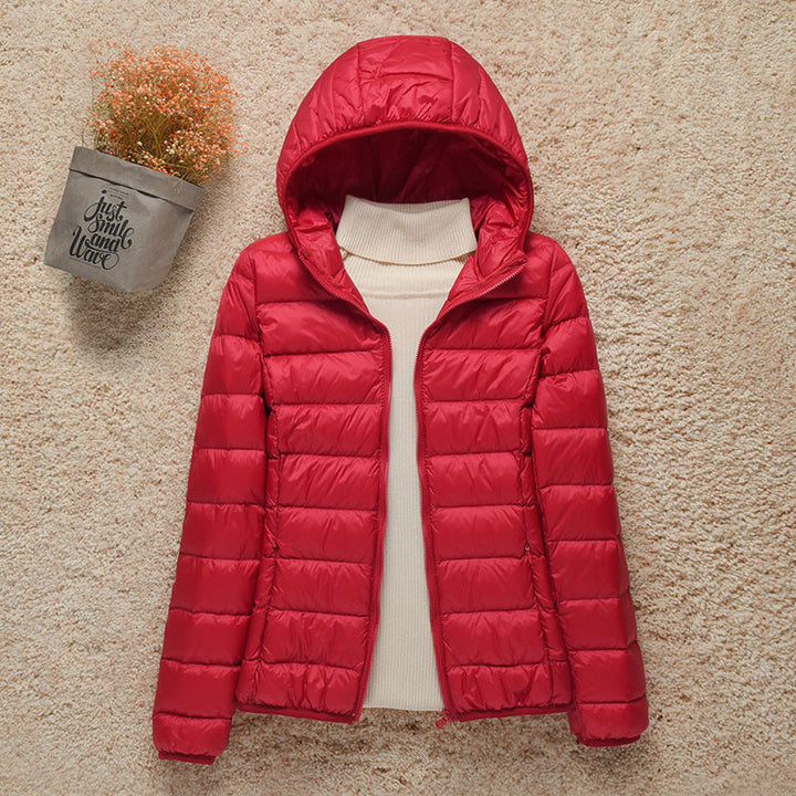 Quinn | Chaqueta Acolchada con Capucha y Cremallera