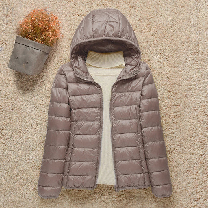 Quinn | Chaqueta Acolchada con Capucha y Cremallera