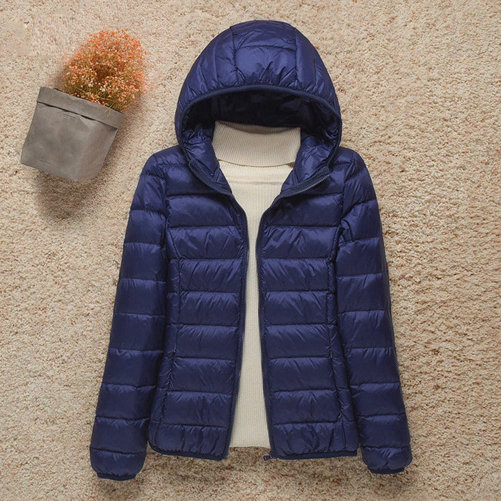 Quinn | Chaqueta Acolchada con Capucha y Cremallera