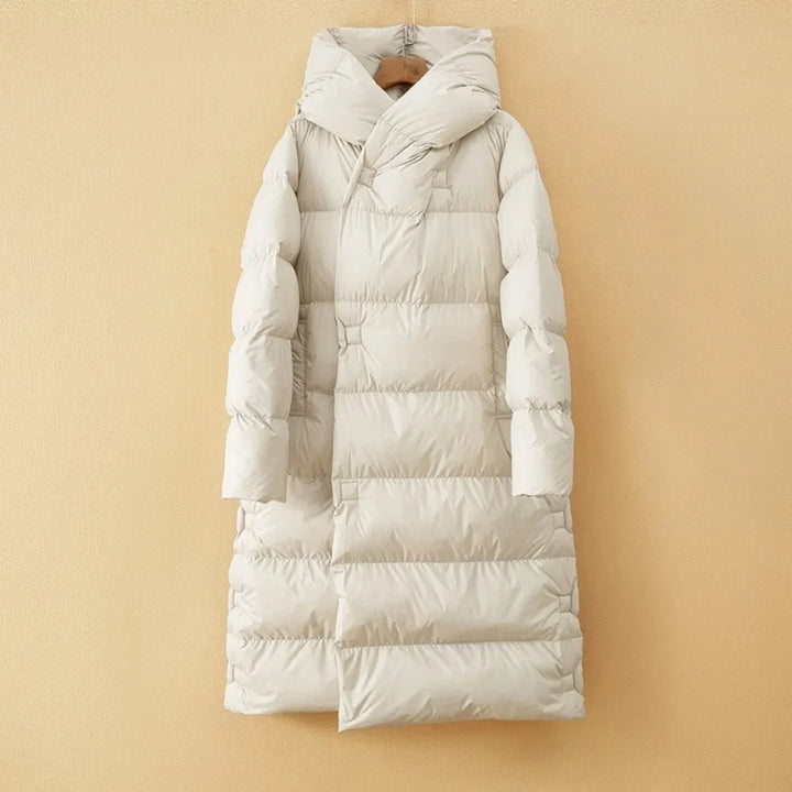 Ana | Chaqueta Acolchada con Capucha Larga