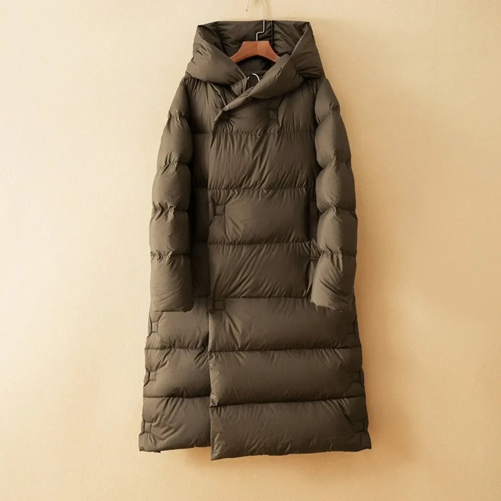 Ana | Chaqueta Acolchada con Capucha Larga
