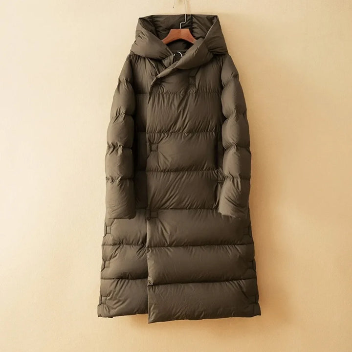 Ana | Chaqueta Acolchada con Capucha Larga