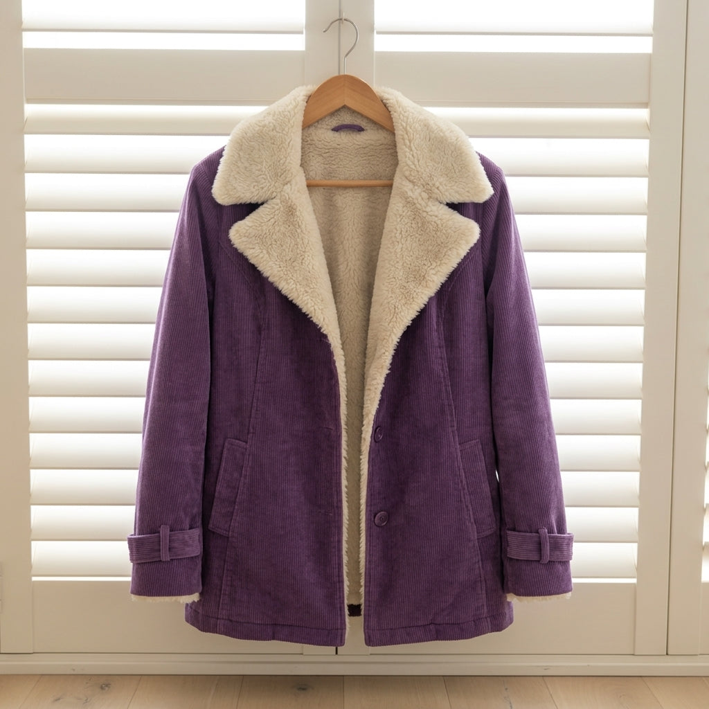 Val | Chaqueta Invierno Forro Borreguito Bolsillos