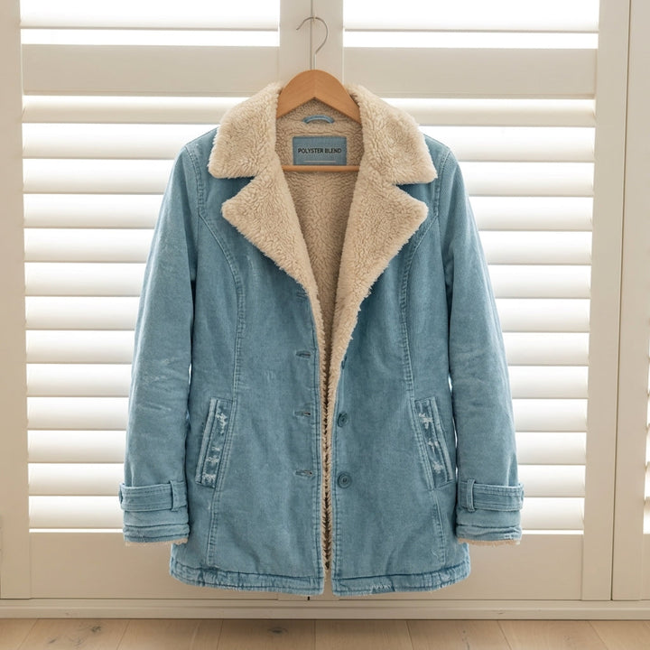 Val | Chaqueta Invierno Forro Borreguito Bolsillos