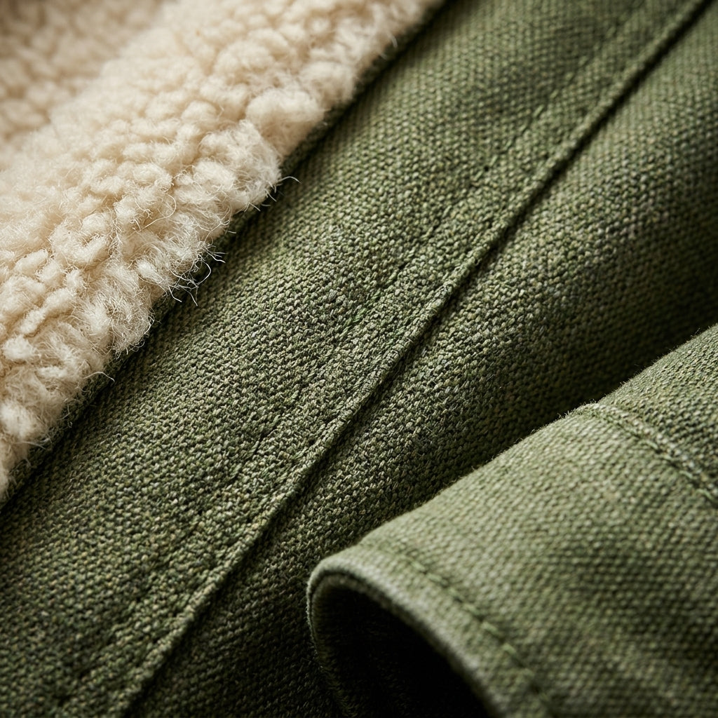 Val | Chaqueta Invierno Forro Borreguito Bolsillos