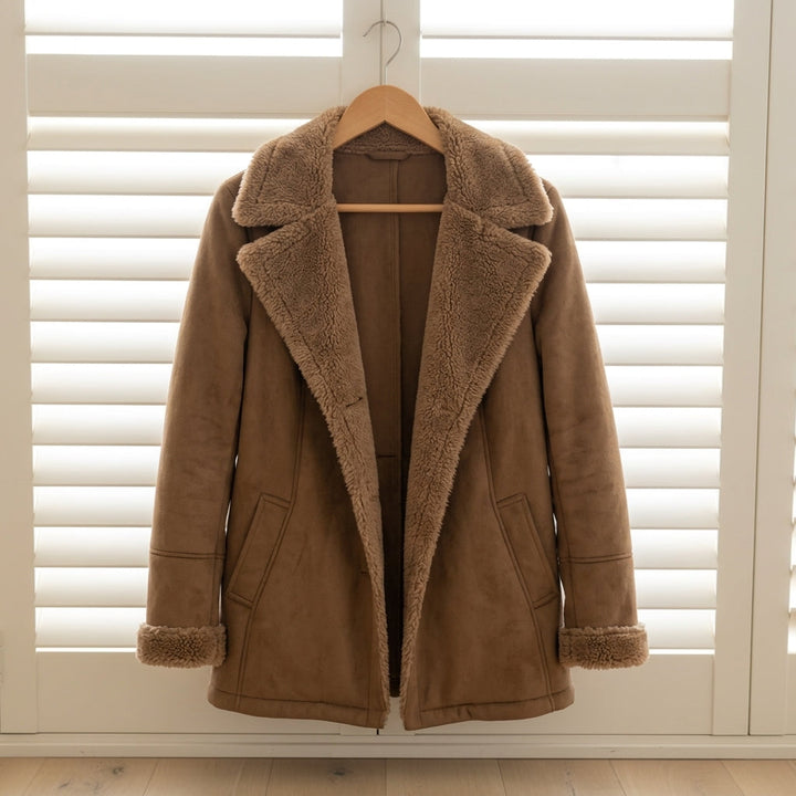Val | Chaqueta Invierno Forro Borreguito Bolsillos