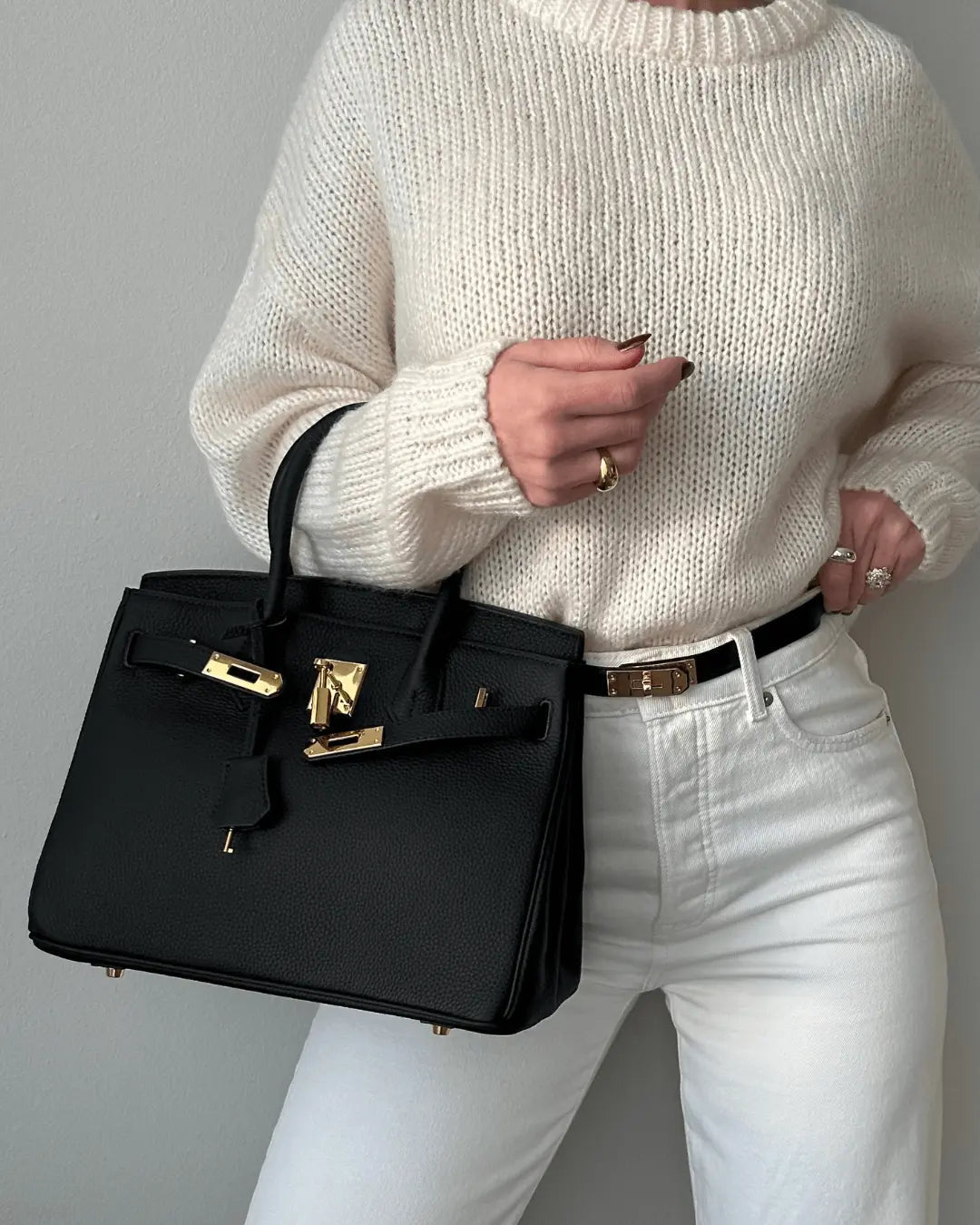 Valentina | Bolso Tote de Piel Solapa