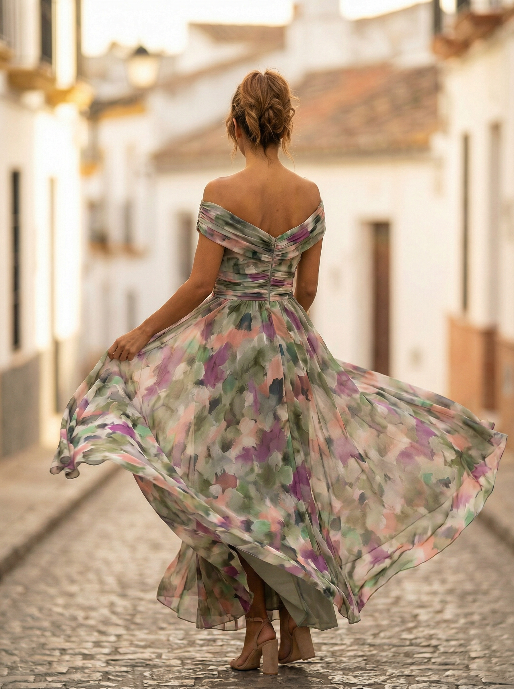 Valentina | Vestido Invitada Boda Midi Maxi Mujer