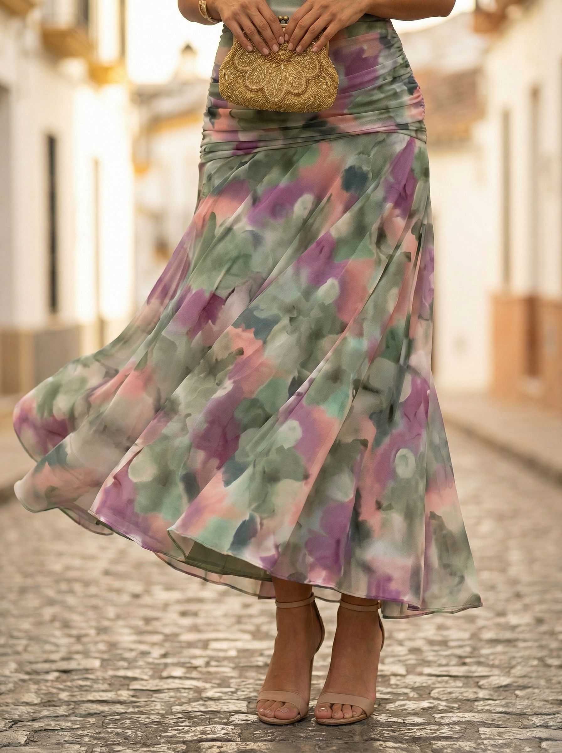 Valentina | Vestido Invitada Boda Midi Maxi Mujer