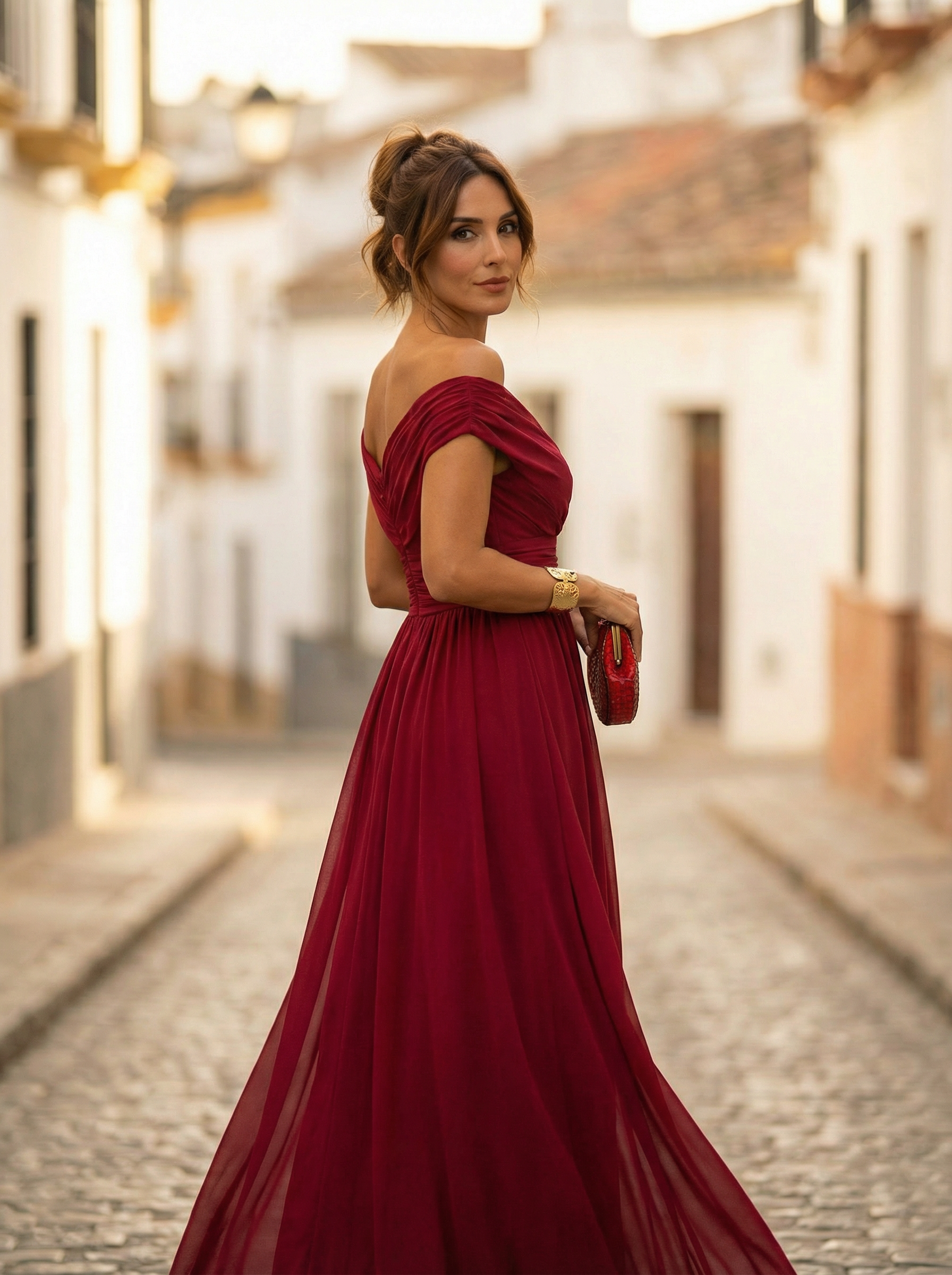 Valentina | Vestido Invitada Boda Midi Maxi Mujer