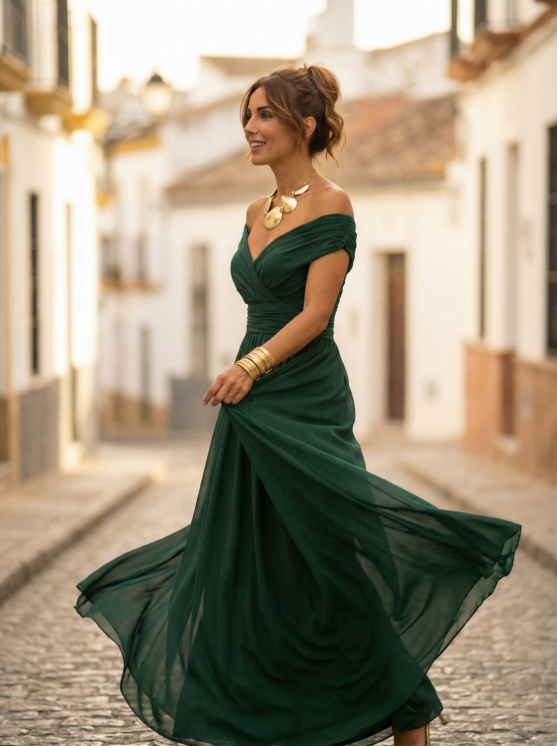 Valentina | Vestido Invitada Boda Midi Maxi Mujer