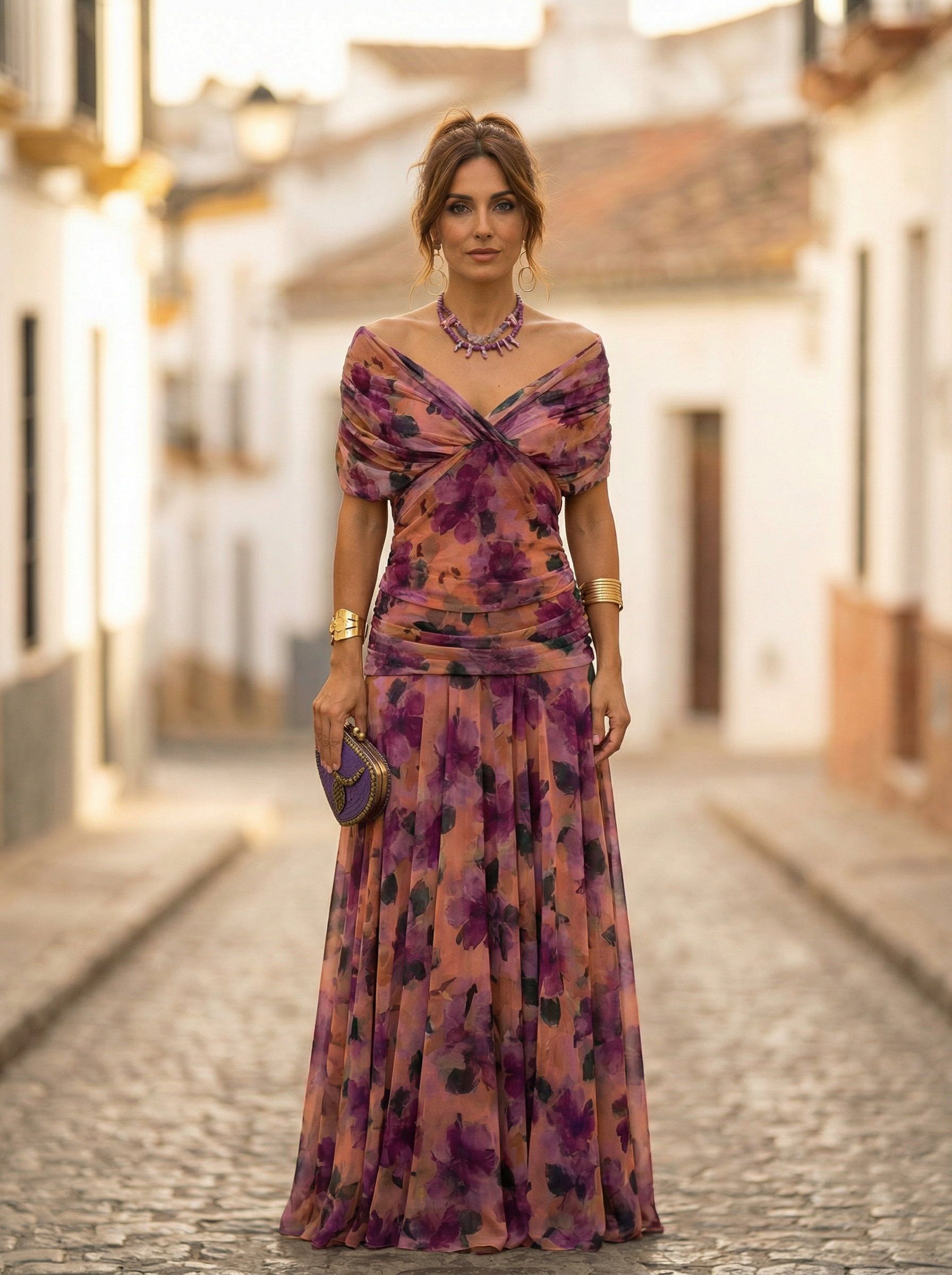 Valentina | Vestido Invitada Boda Midi Maxi Mujer