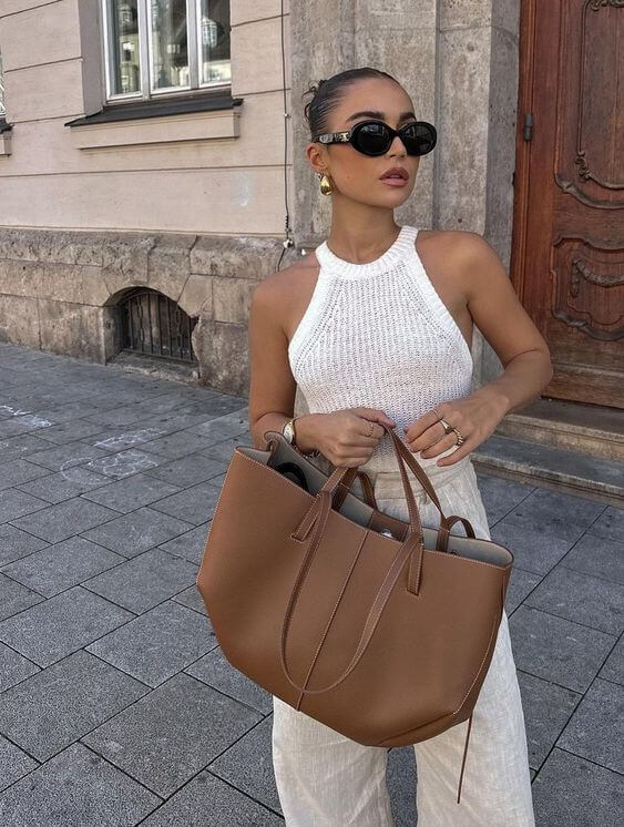 Valeria | Bolso Tote de Piel Estructurado