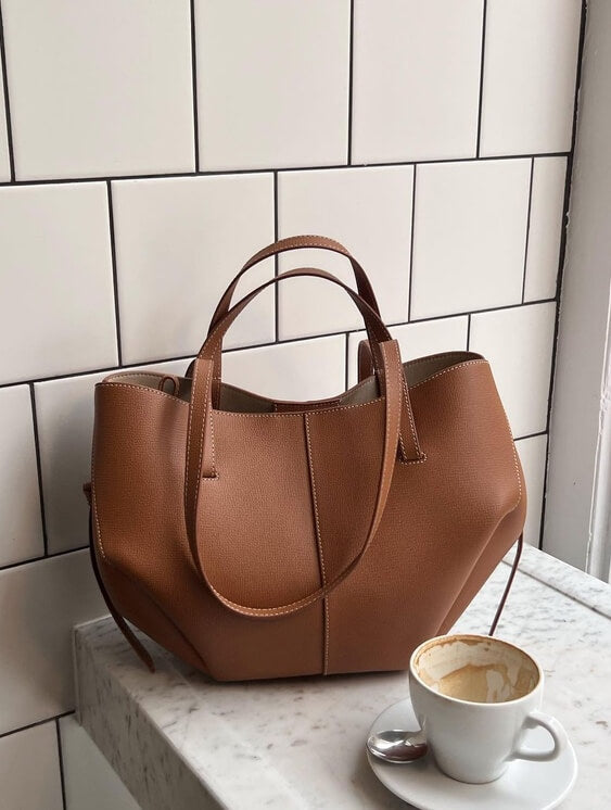 Valeria | Bolso Tote de Piel Estructurado