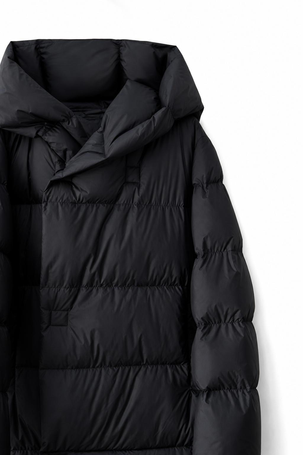 Ana | Chaqueta Acolchada con Capucha Larga