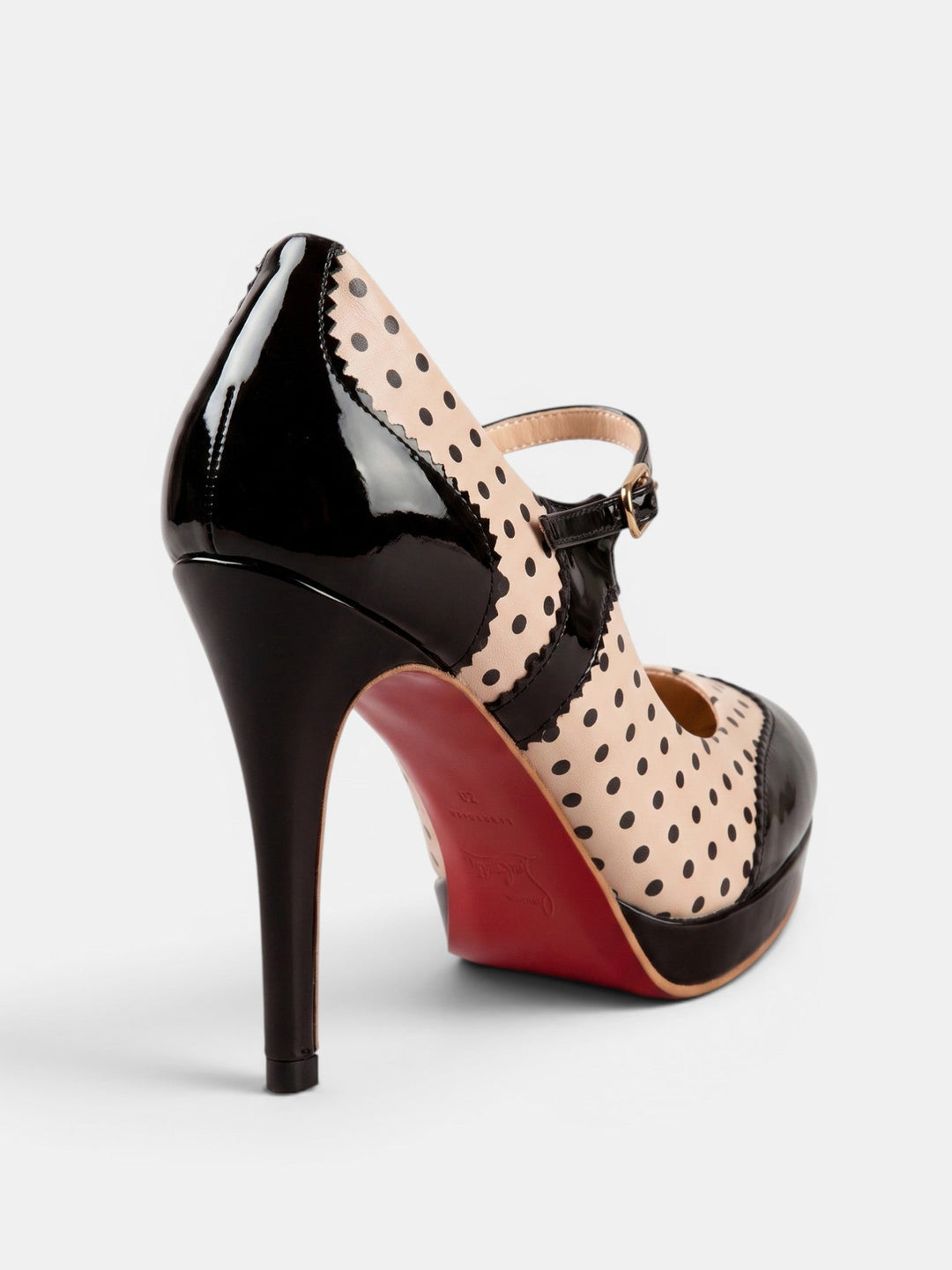Lucía | Zapatos Tacón Stiletto Charol Lunares
