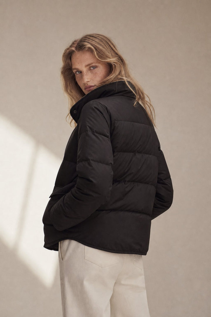 Elena | Chaqueta Acolchada Mujer Cuello Alto
