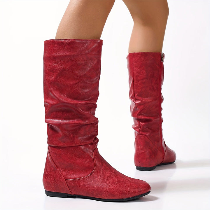 Elena | Botas Slouch Caña Media Mujer
