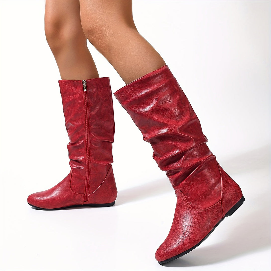 Elena | Botas Slouch Caña Media Mujer