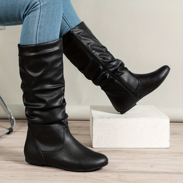 Elena | Botas Slouch Caña Media Mujer