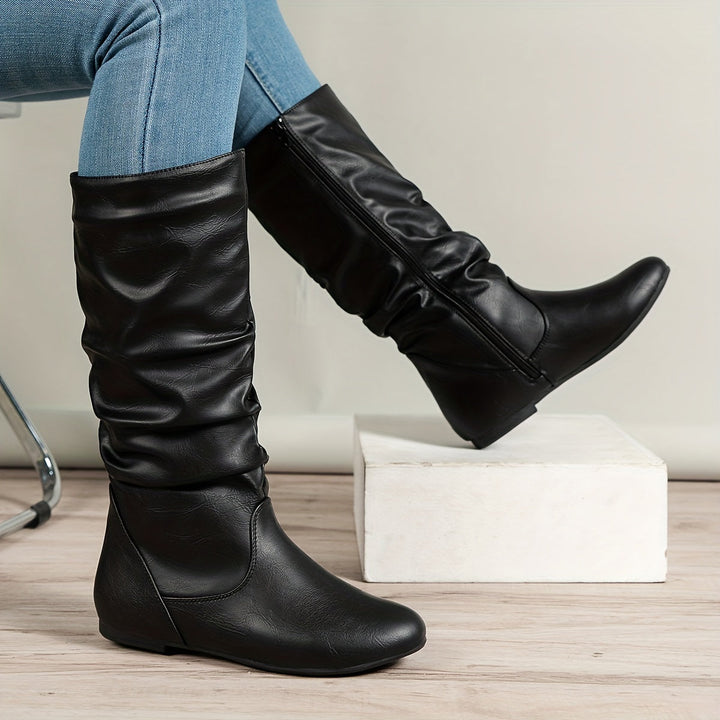 Elena | Botas Slouch Caña Media Mujer
