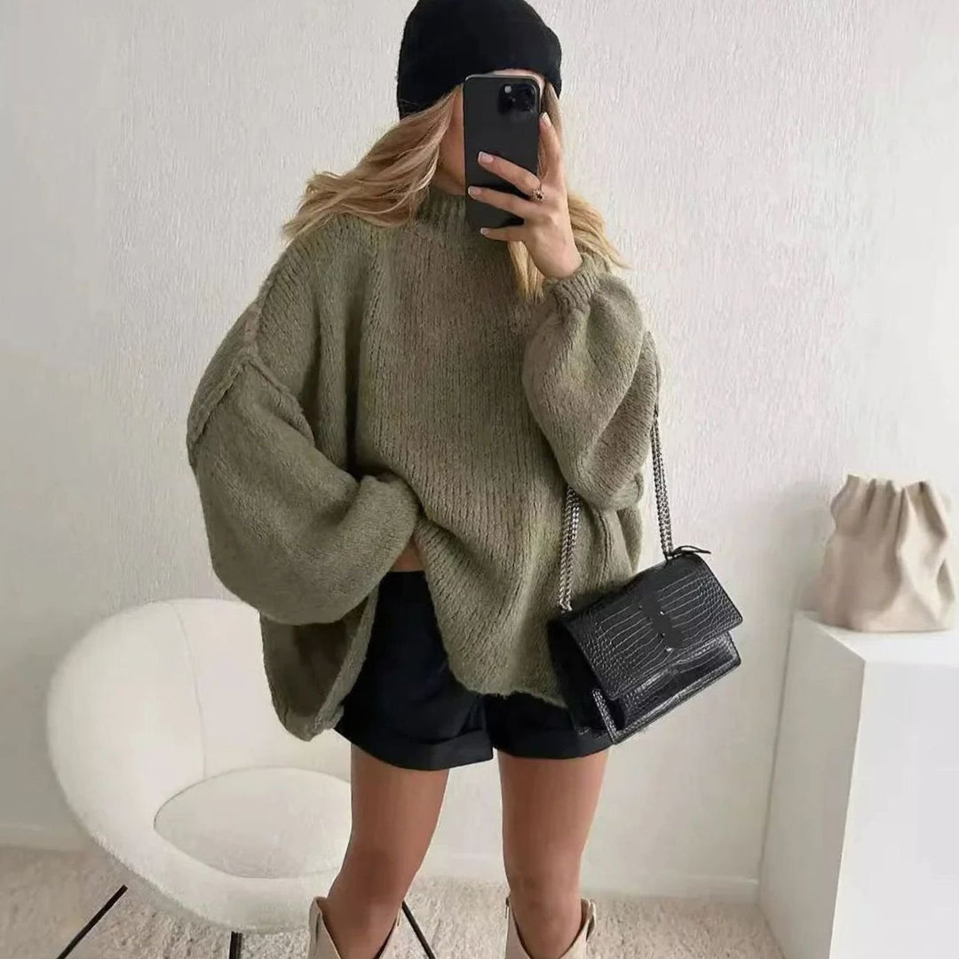 Belén | Suéter Oversize de Punto Grueso Mujer