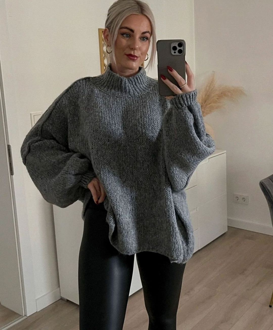 Belén | Suéter Oversize de Punto Grueso Mujer