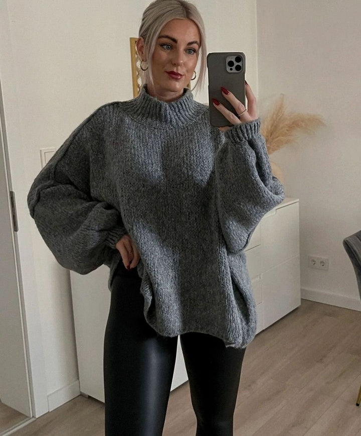 Belén | Suéter Oversize de Punto Grueso Mujer